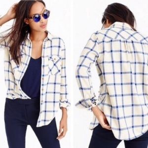 j. crew flannel
